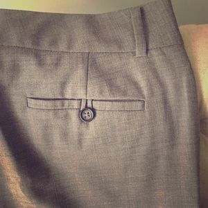 Banana Republic Gray Lightweight Wool Pant