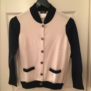100% Authentic Chanel Cashmere Cardigan