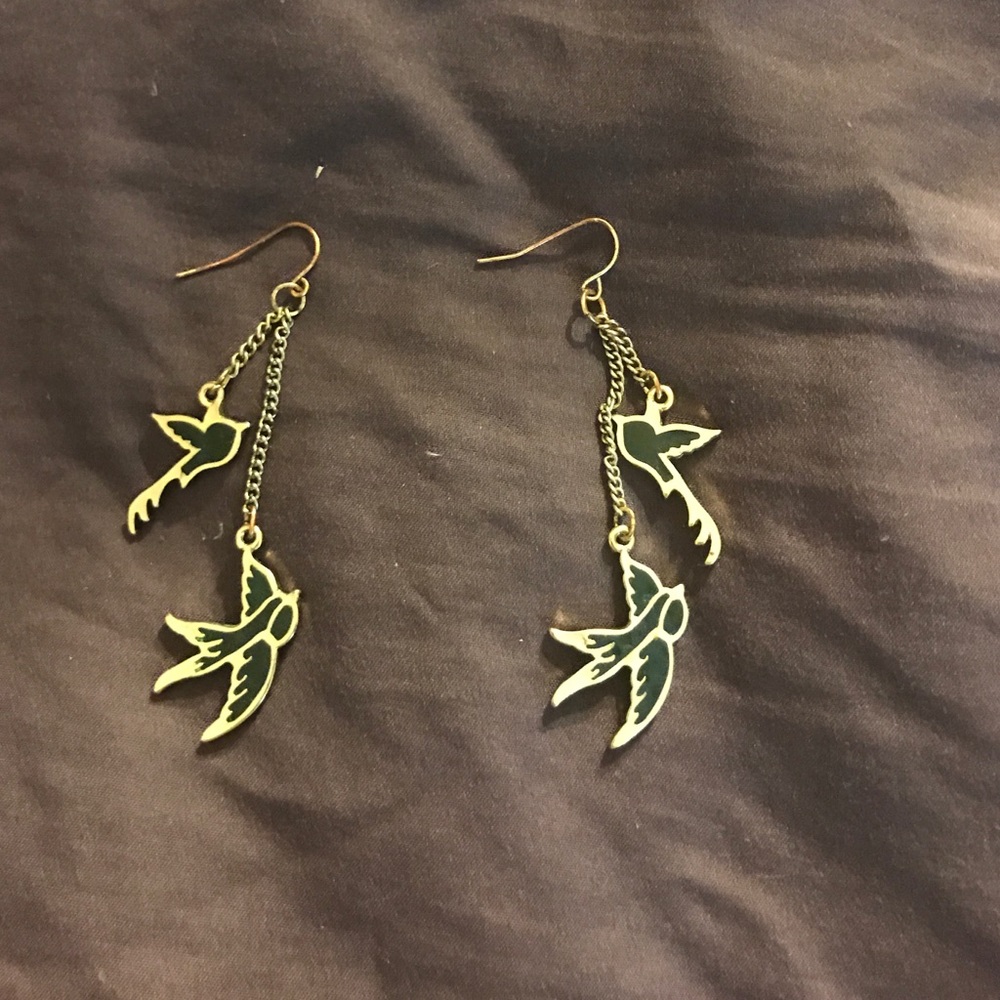 Bird earrings