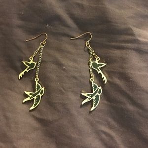 Bird earrings