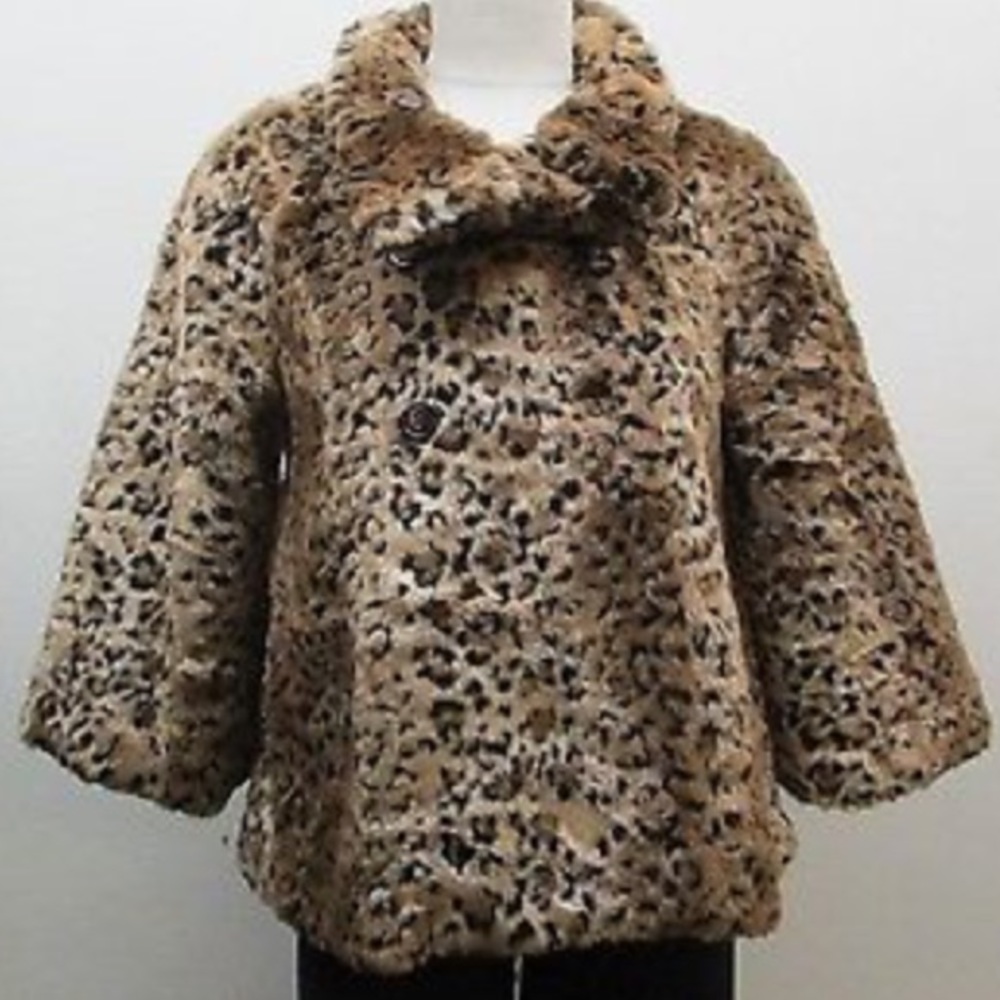 💔sold💔Free People faux fur coat