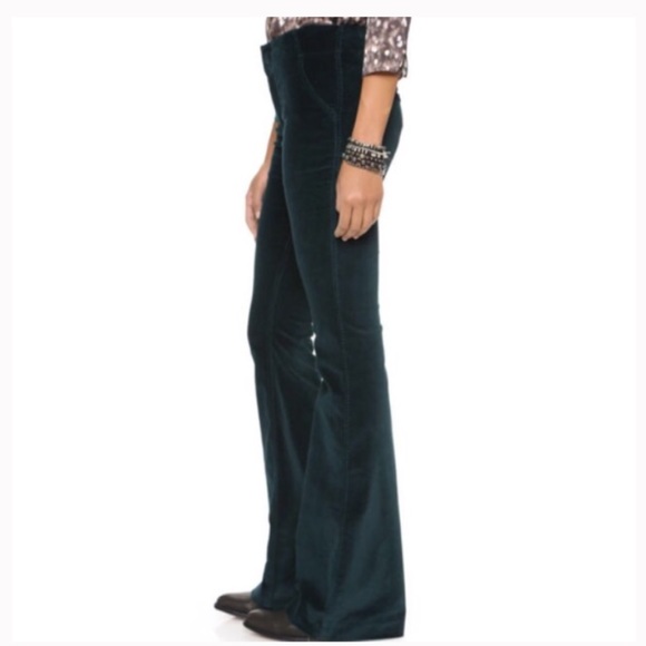 🎉Sale🎉Free People Oxana Velvet Flare - Picture 2 of 6