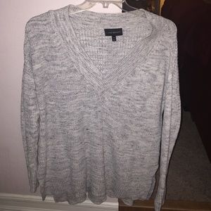Lane Bryant 14/16 Grey/White Soft Sweater