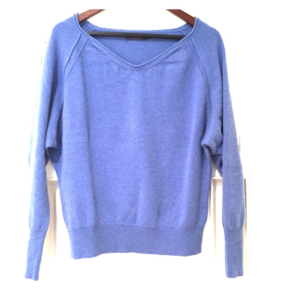 Lockhart 100% cashmere blue sweater