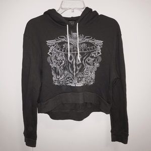 OBEY Cropped Sweater