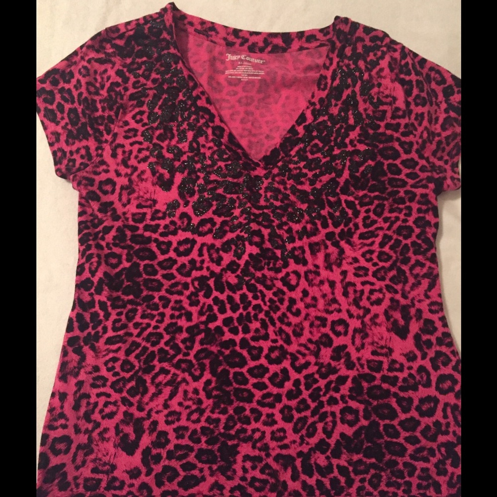 Leopard print top