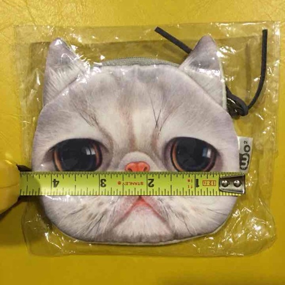 Bundle 20% off! Cat face coin case - Picture 4 of 4