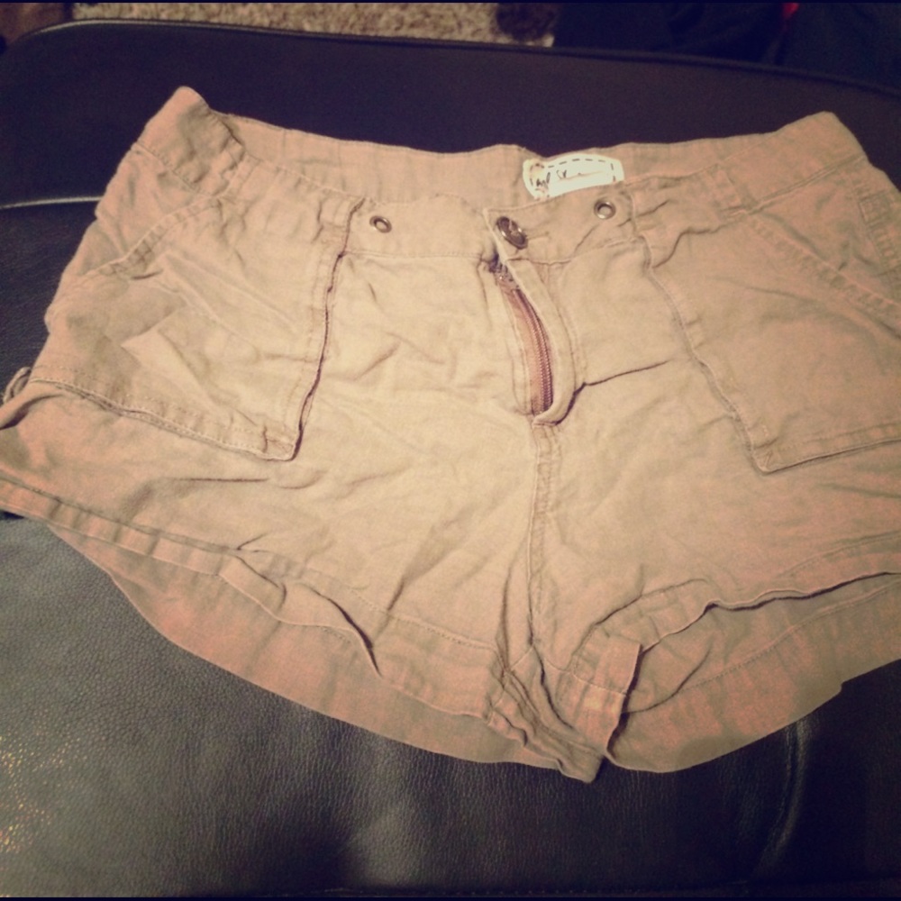 Tan shorts