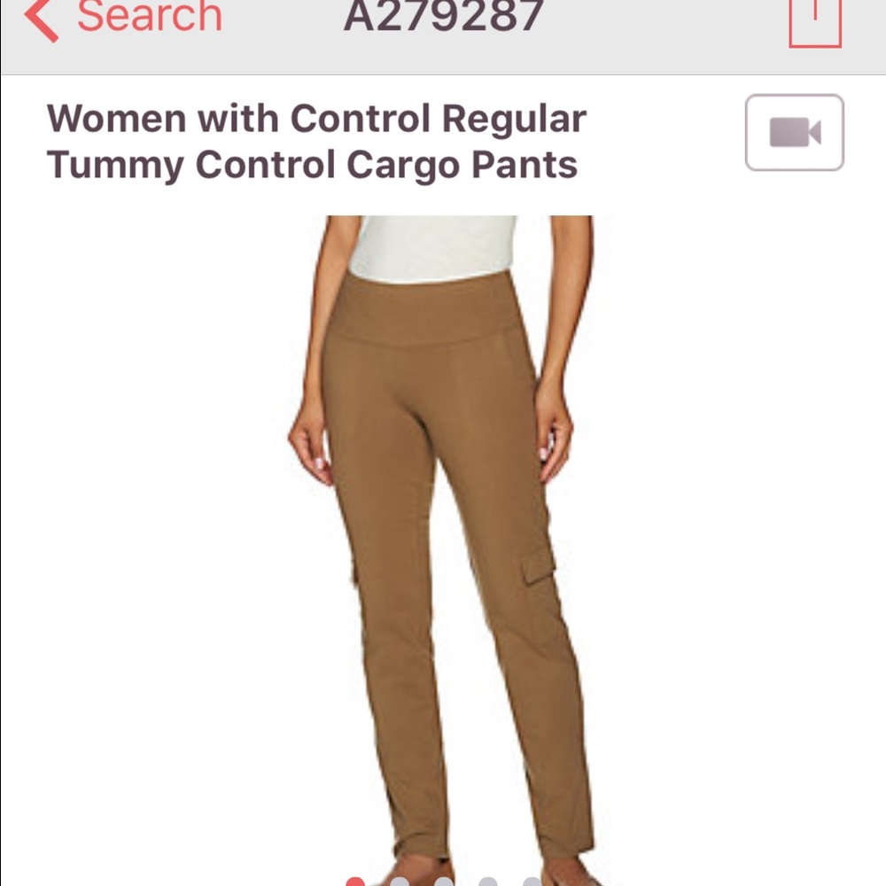 Women with Control Cargo Pants
