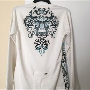 ATHLETA Tear Away B4 U Play Long Sleeve Top Size L