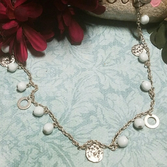 N467 Minimalist Beaded Charm Necklace - Picture 5 of 6