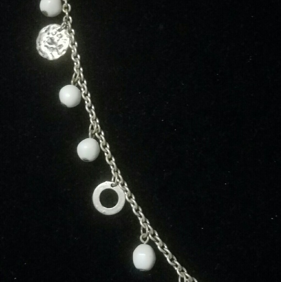 N467 Minimalist Beaded Charm Necklace - Picture 6 of 6