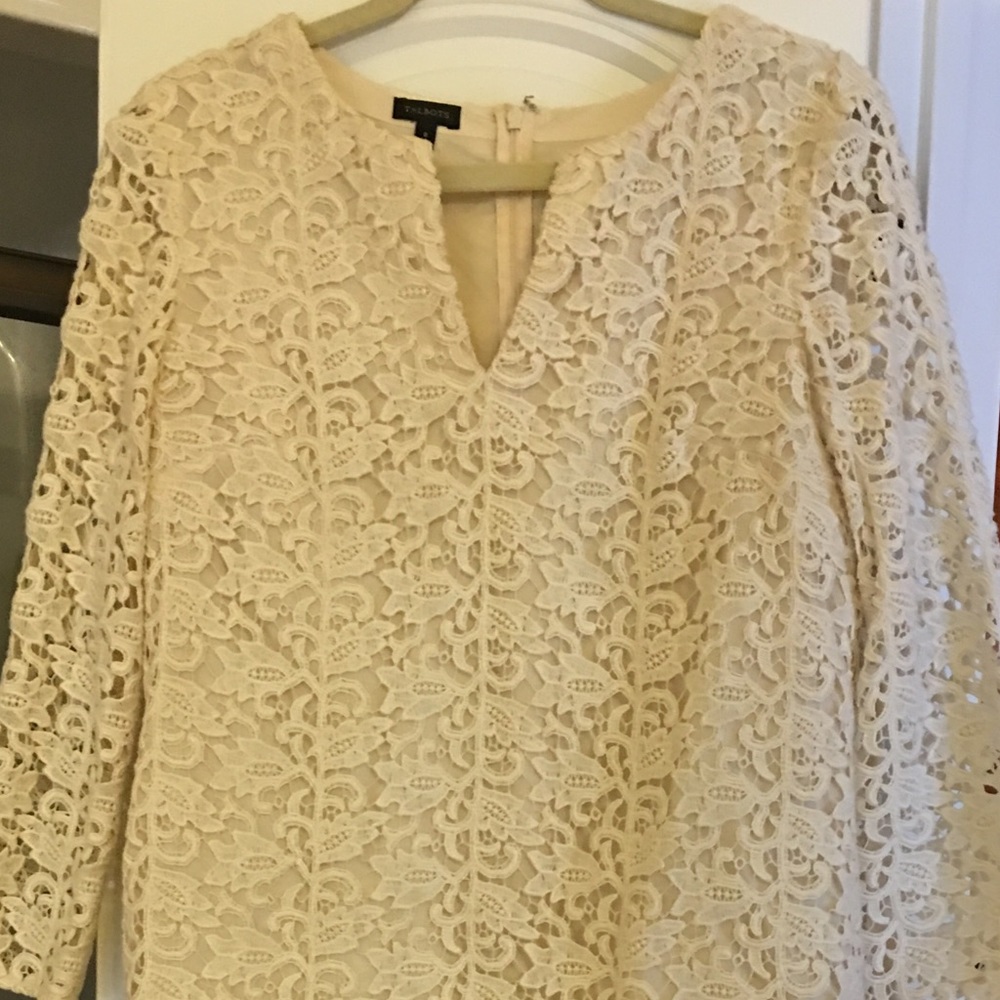 Lace dress with lining from Talbots