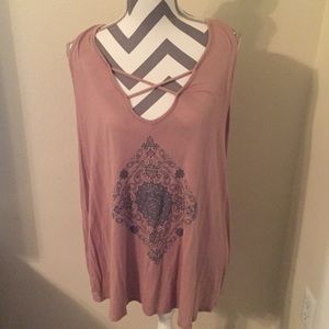 Charlotte Russe Mandala Tank