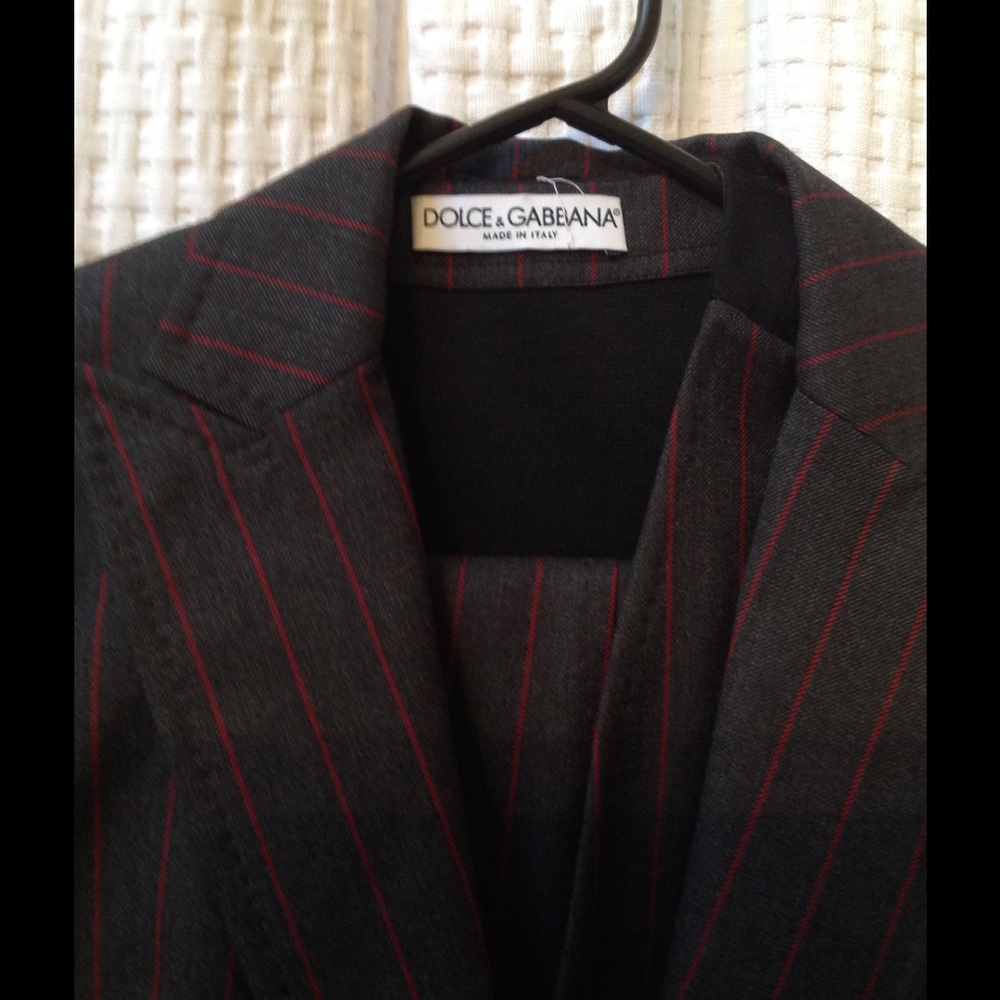 Dolce and Cabanna suit