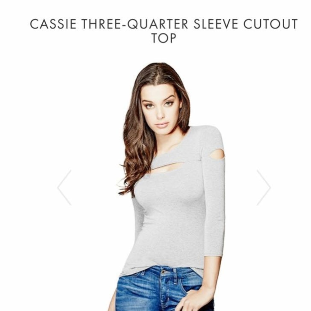 Guess cut out top