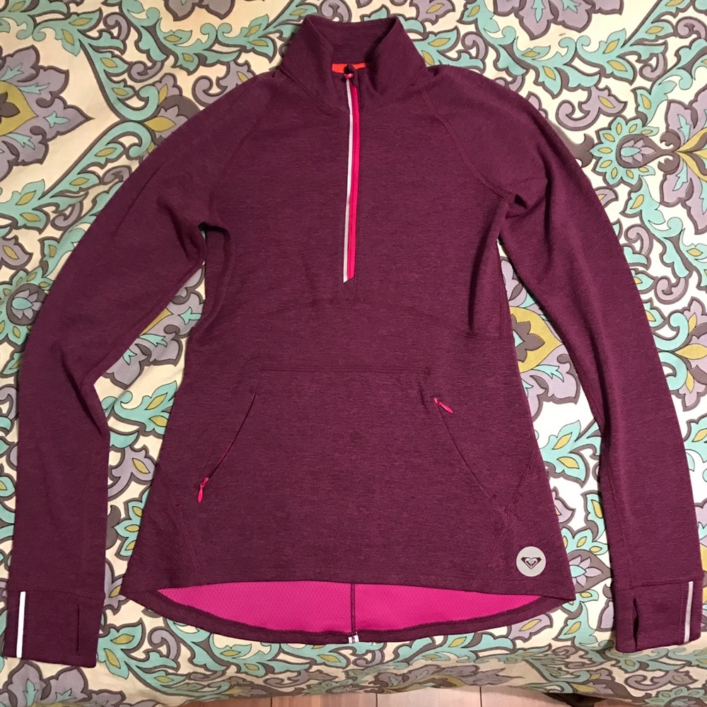 Purple, long sleeve Roxy top SOLD