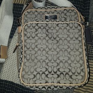 Coach cross body purse handbag