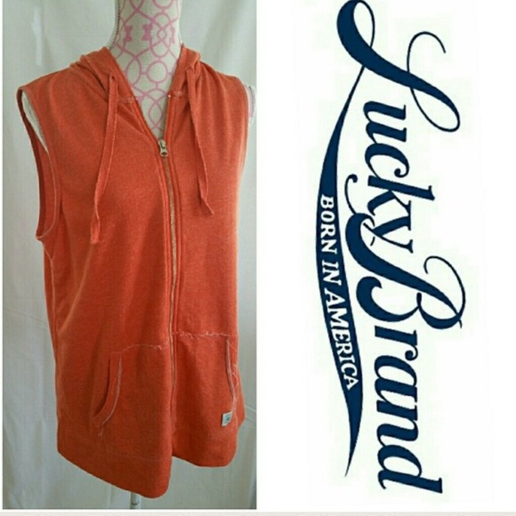 Lucky Brand Tops - NWT LUCKY BRAND HOODED TOP