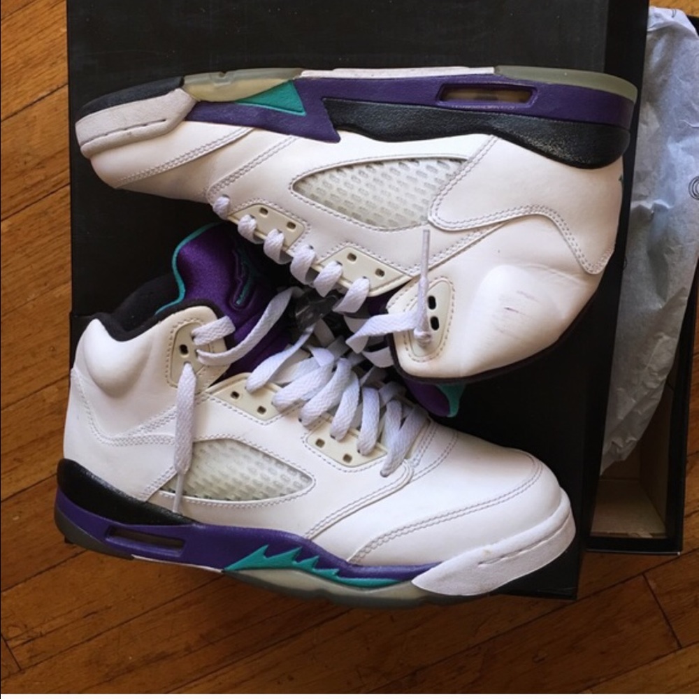 Jordan High Top grape 5's
