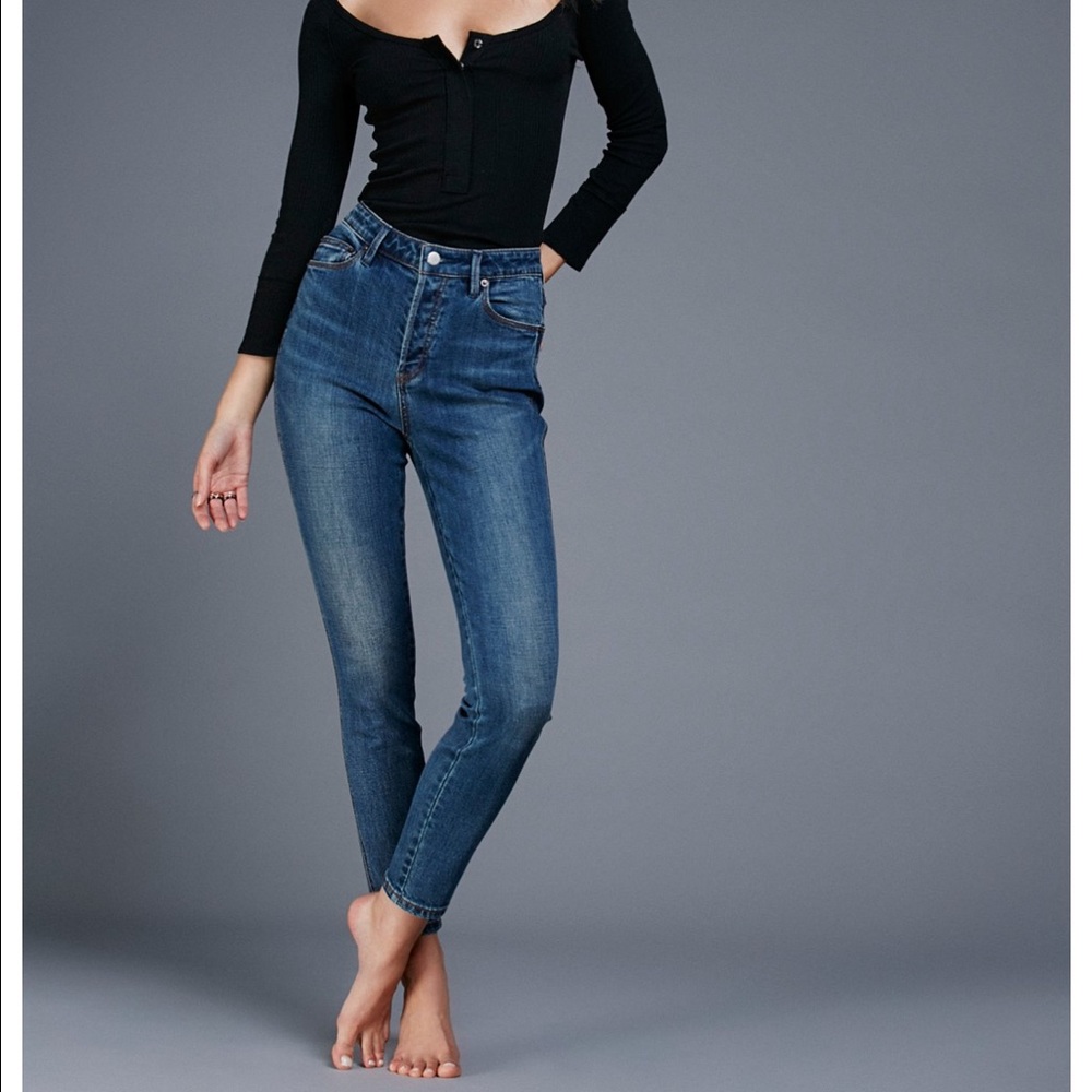 High rise Payton free people jeans