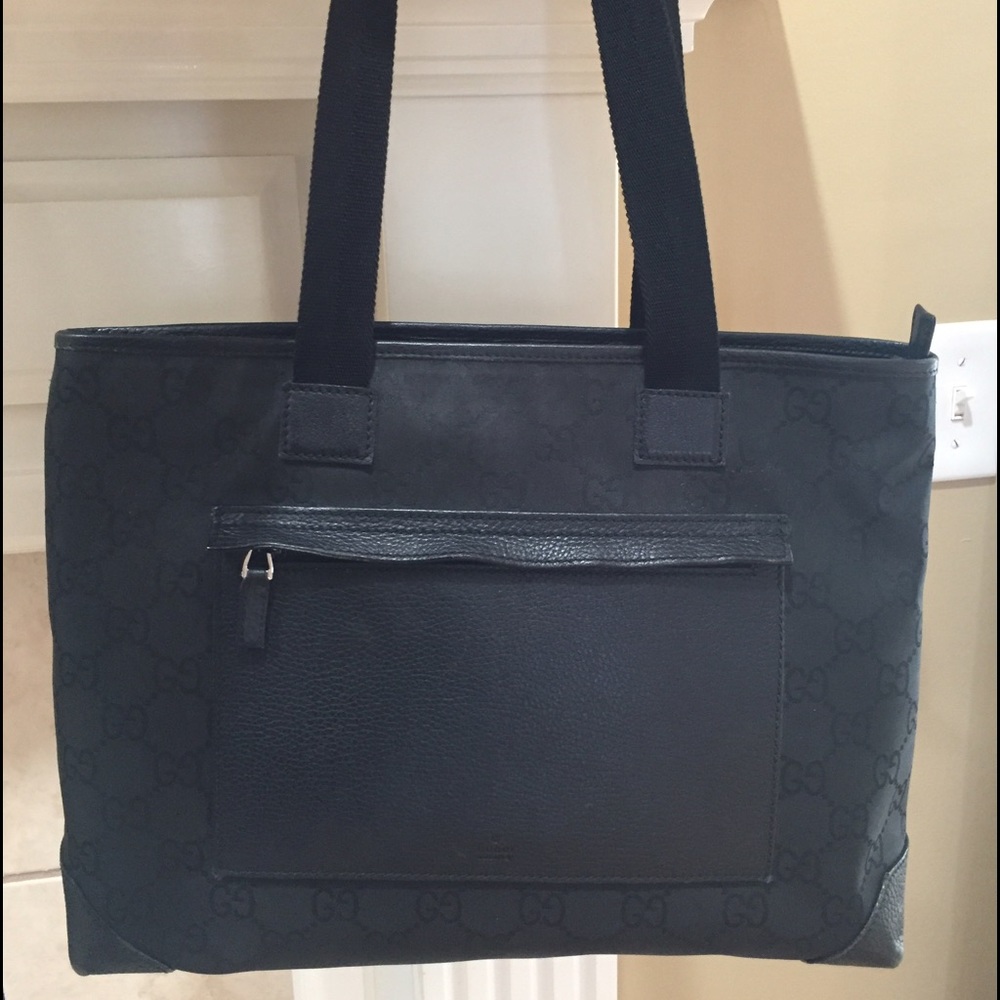 Gucci Monogram Canvas Tote