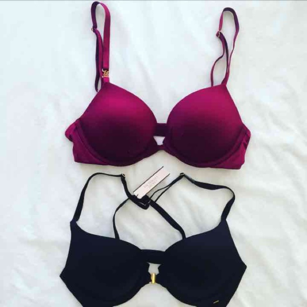 Two Victoria Secret Bras