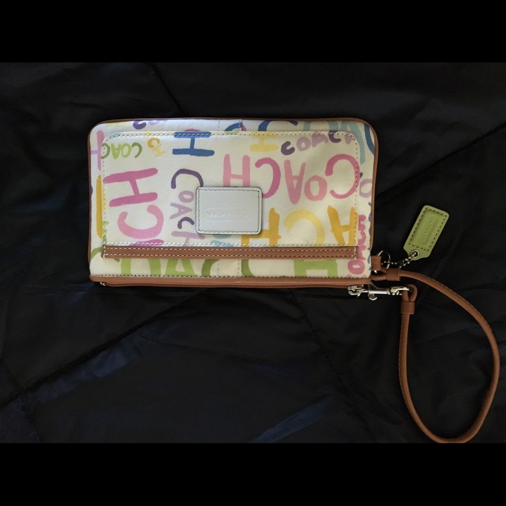 Coach wristlet