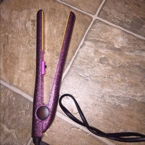 beautiful glitter flat iron