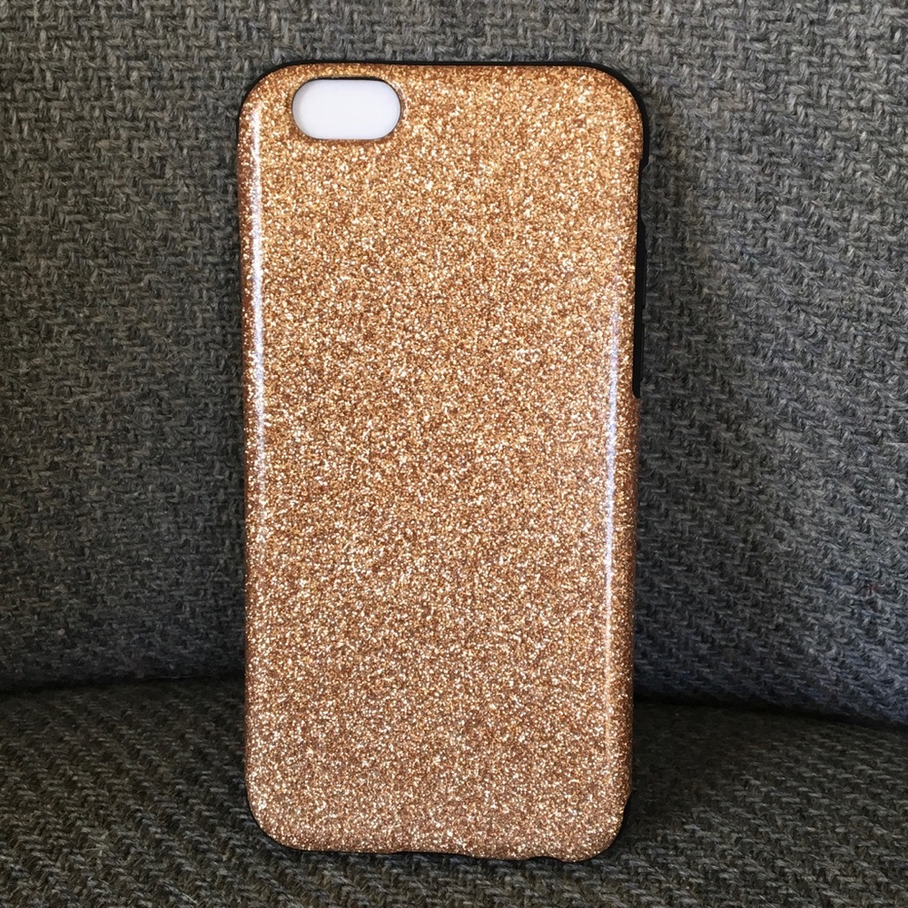 Sparkly gold case for iPhone 6