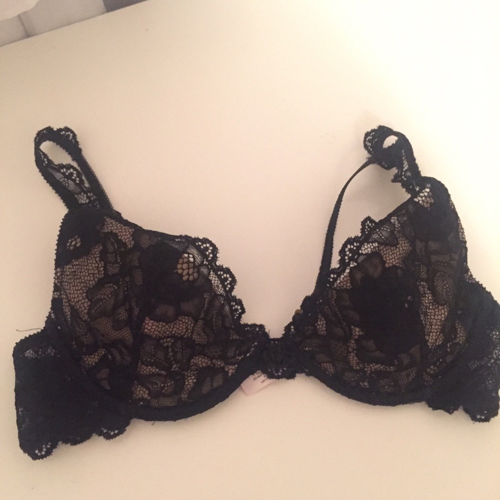 Victoria Secret Very Sexy Black Lace Bra