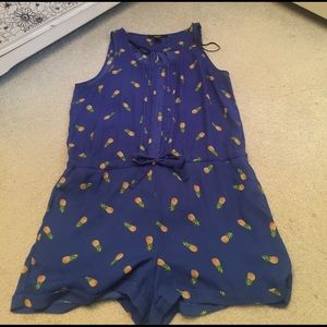 Forever 21 Pineapple romper