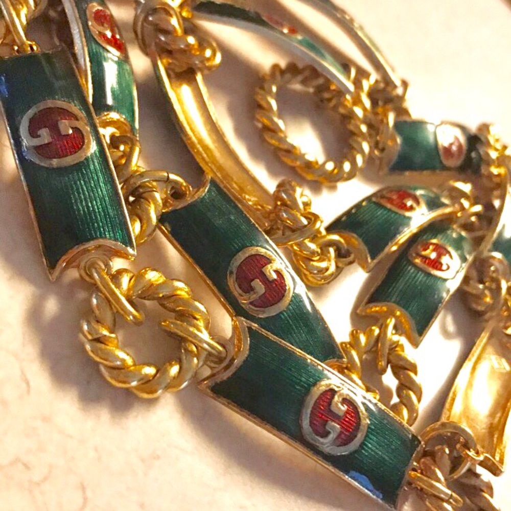 FLASH SALE Authentic Vintage Gucci Chainlink Belt