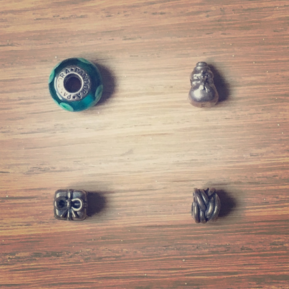 ✨Multiple AUTHENTIC Pandora charms + bracelet✨
