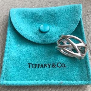 Tiffany & Co. Celtic Knot ring size 7