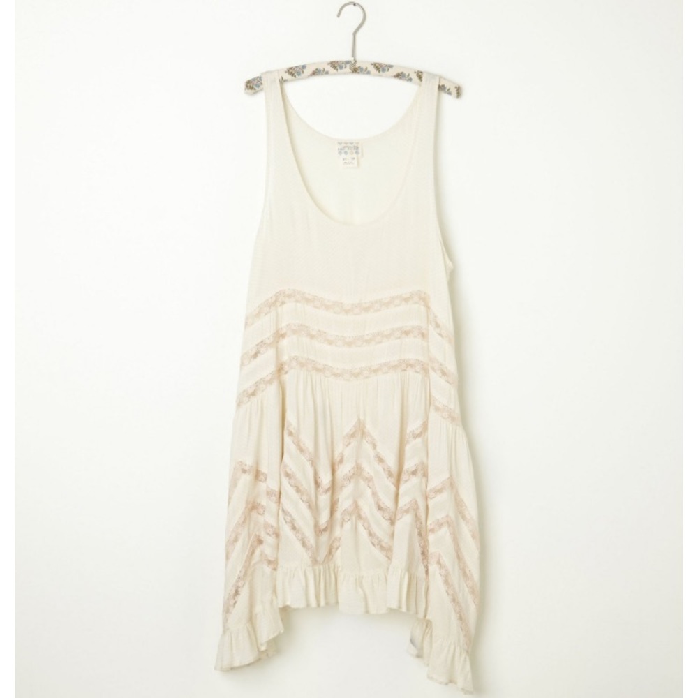 Free people Voile and Lace top