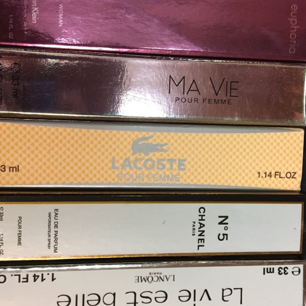 Perfume!!! We have so many different types.