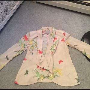 H&M floral blazer