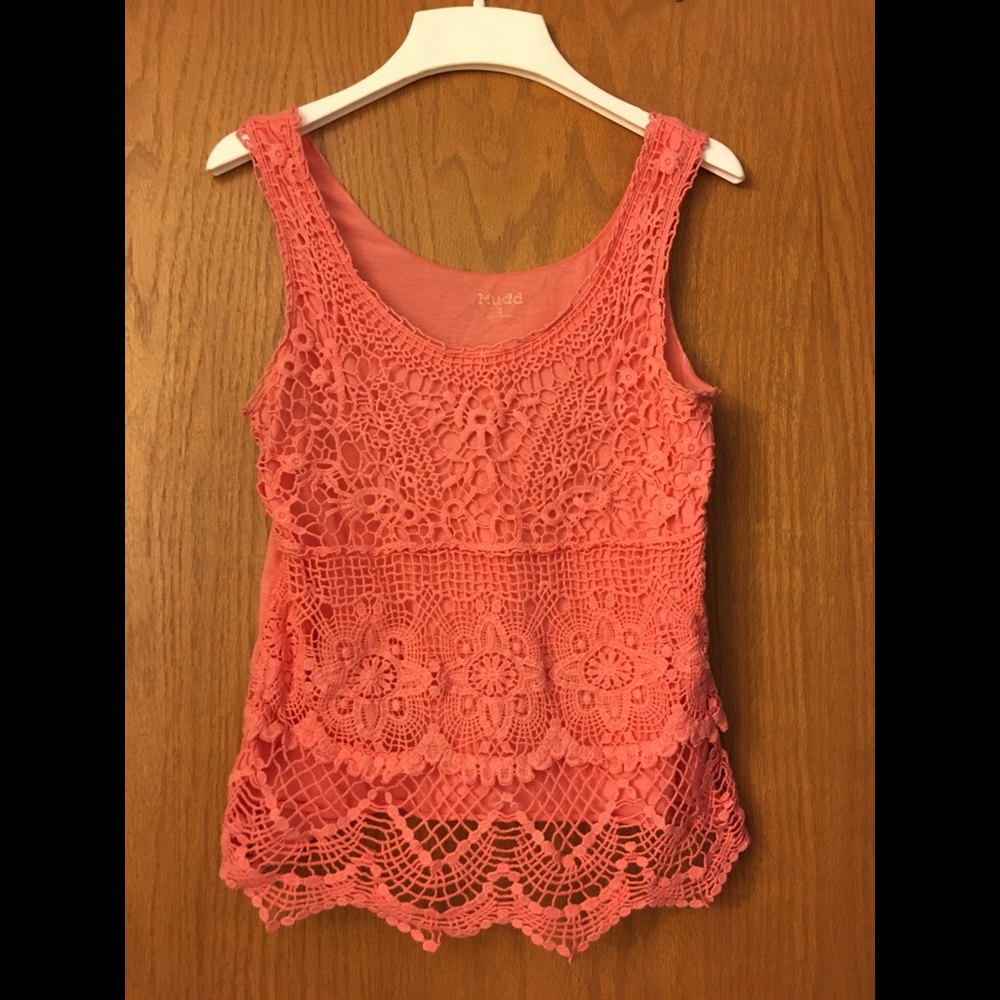 Front lace tank top