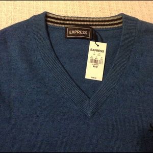 Mens Express Blue Sweater