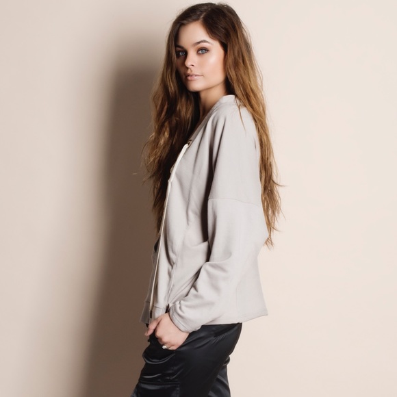 Lace Up Eyelet Sweater Top - Picture 2 of 7