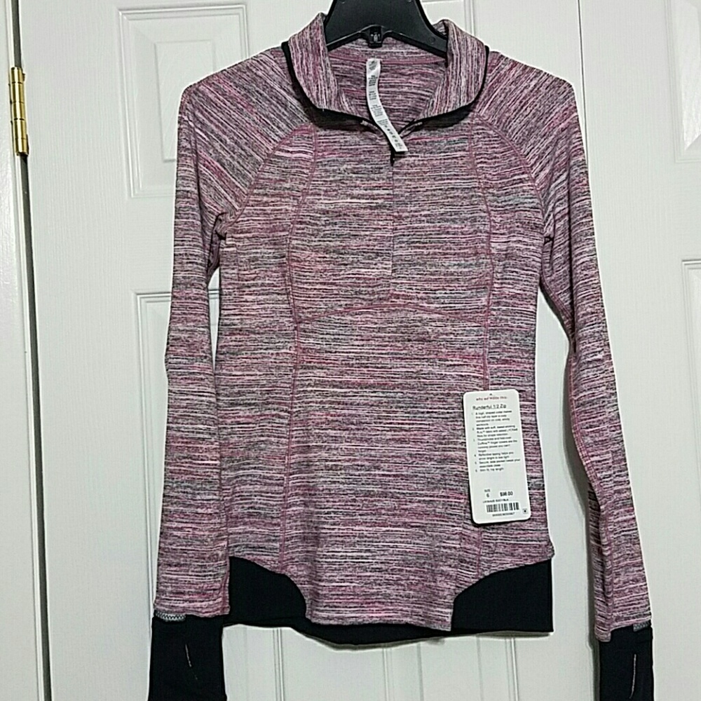 Lululemon Runderful 1/2 Zip