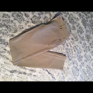 Khaki jeggings NWOT