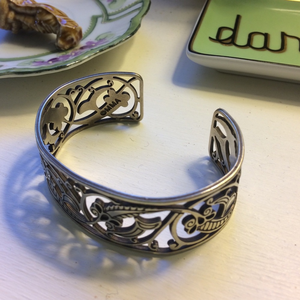 Vintage Boho Silver Bracelet