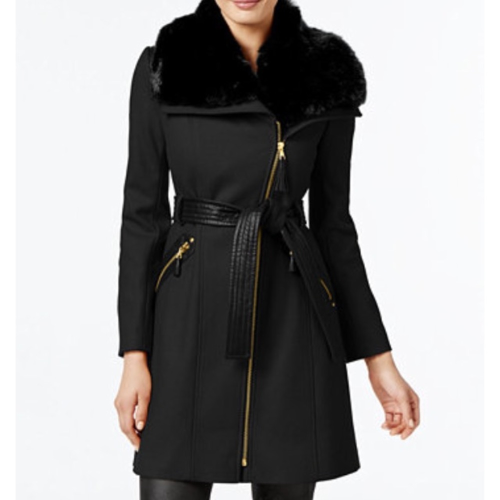Black winter coat