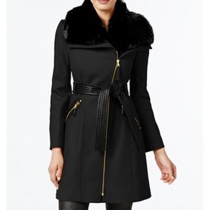 Black winter coat