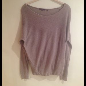 Vince gray boat neck sweater