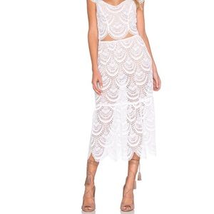 New without tag for love and lemons rosalita skirt