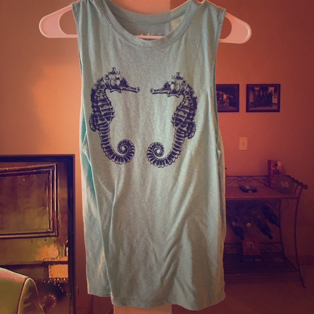 Seahorse Muscle Tee
