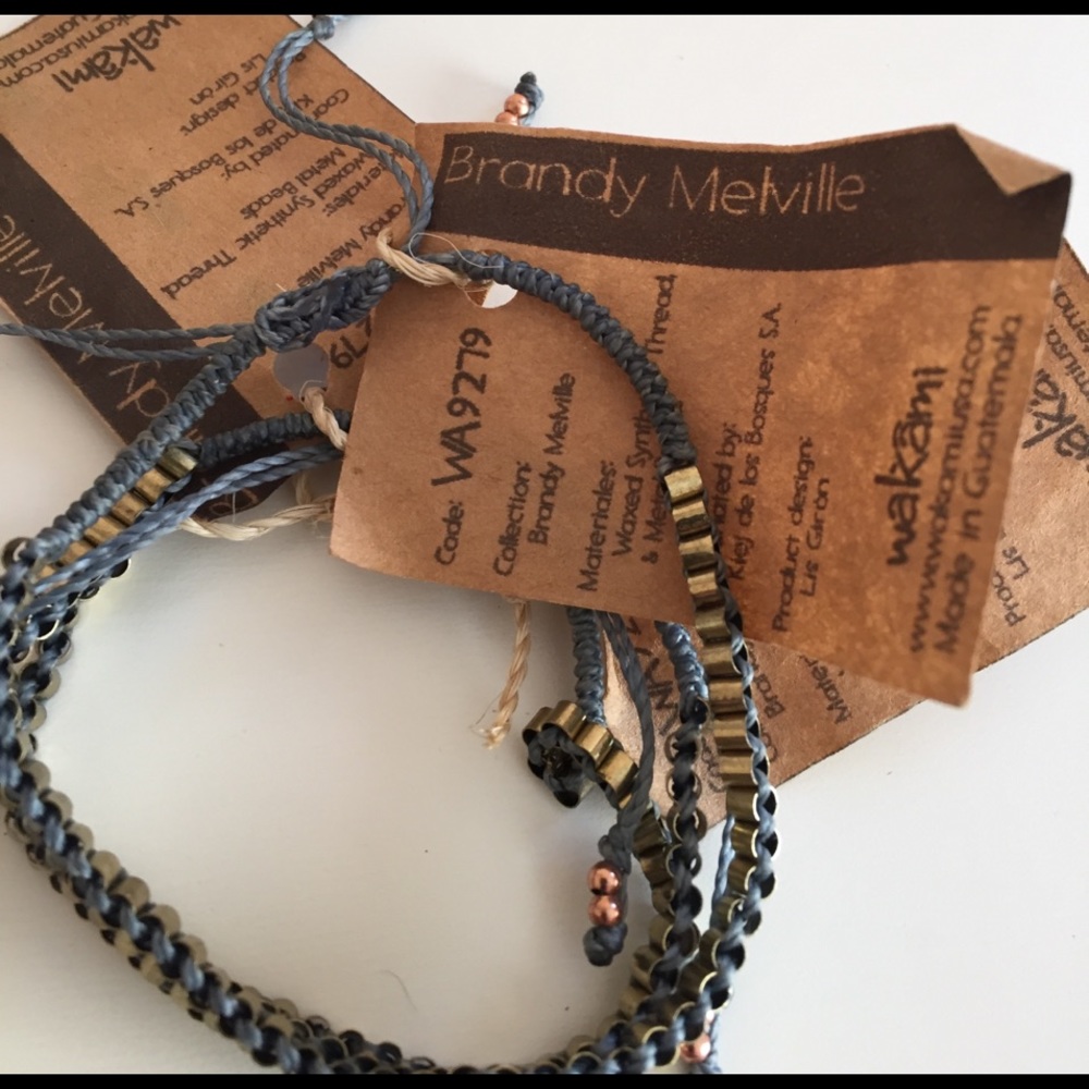 Wakami Brandy Melville Stackable bracelets Lot/3